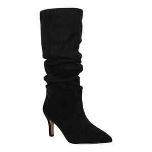 Journee Women's Sonnet Slouchy Wide Calf Dress Boots Black Size 8